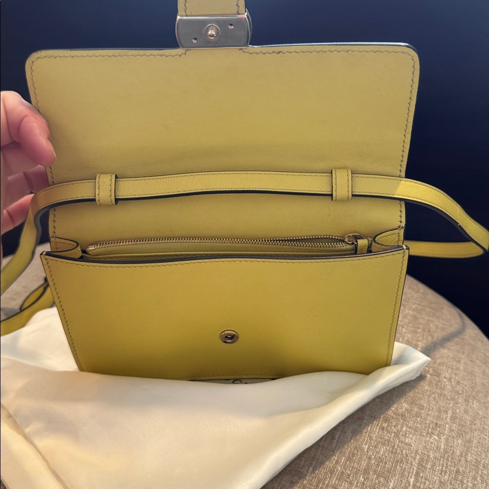Gucci Lime Green Crossbody WOC - Picture 4 of 8